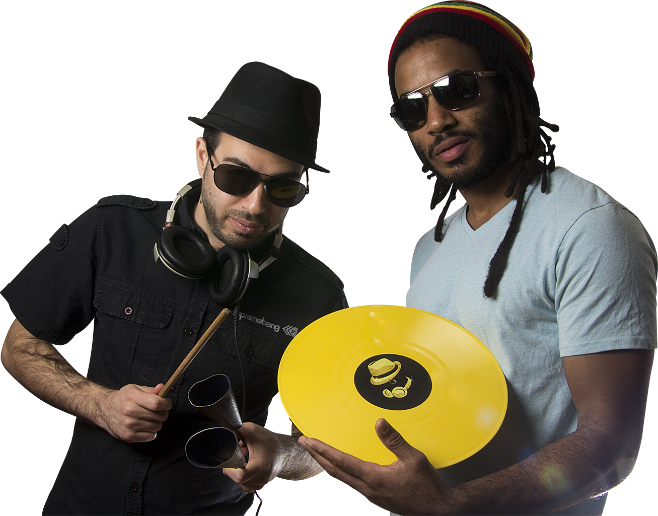 DJ Mysterons & Murilo Marrom photo session